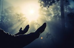 teenage-girl-with-praying-sunny-nature